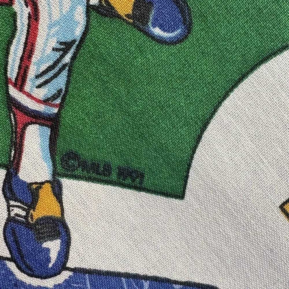 Vintage 1991 MLB Major League Baseball Twin Bed Sheet Set Comforter Flat Fitted